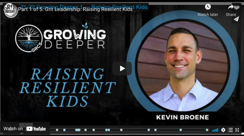 Raising Resilient Kids: Part 1
